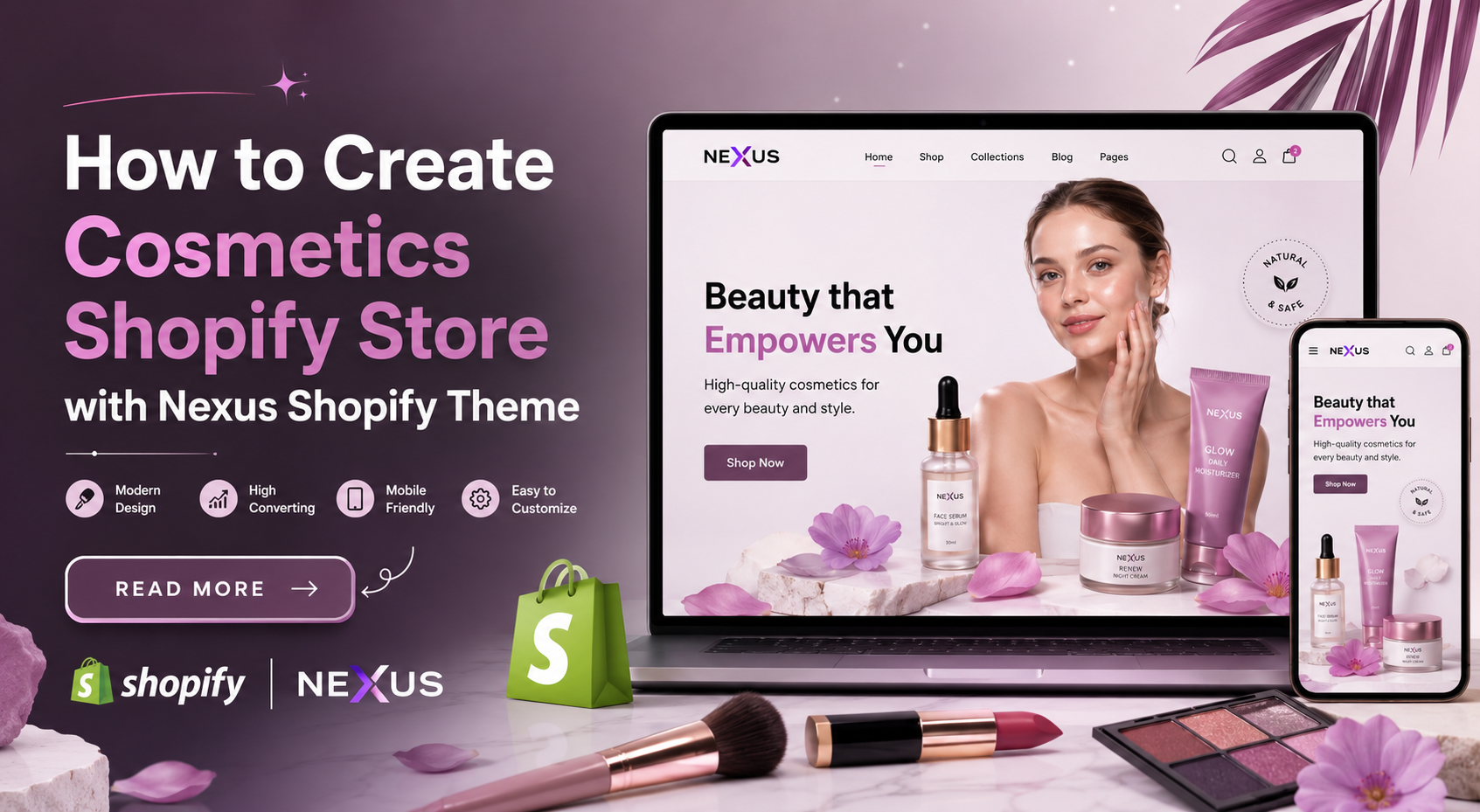 Cosmetics Shopify Store