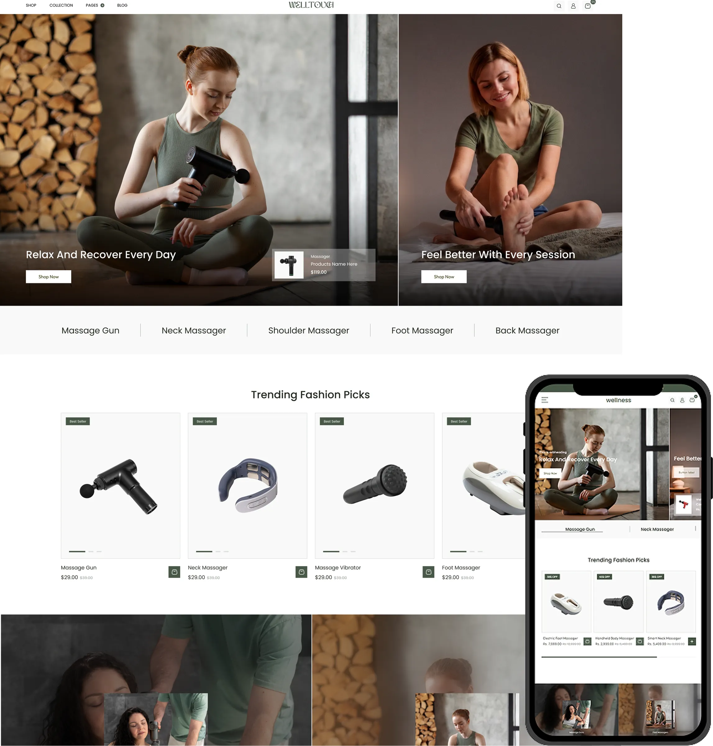 Endurance Wellness Shopify Theme