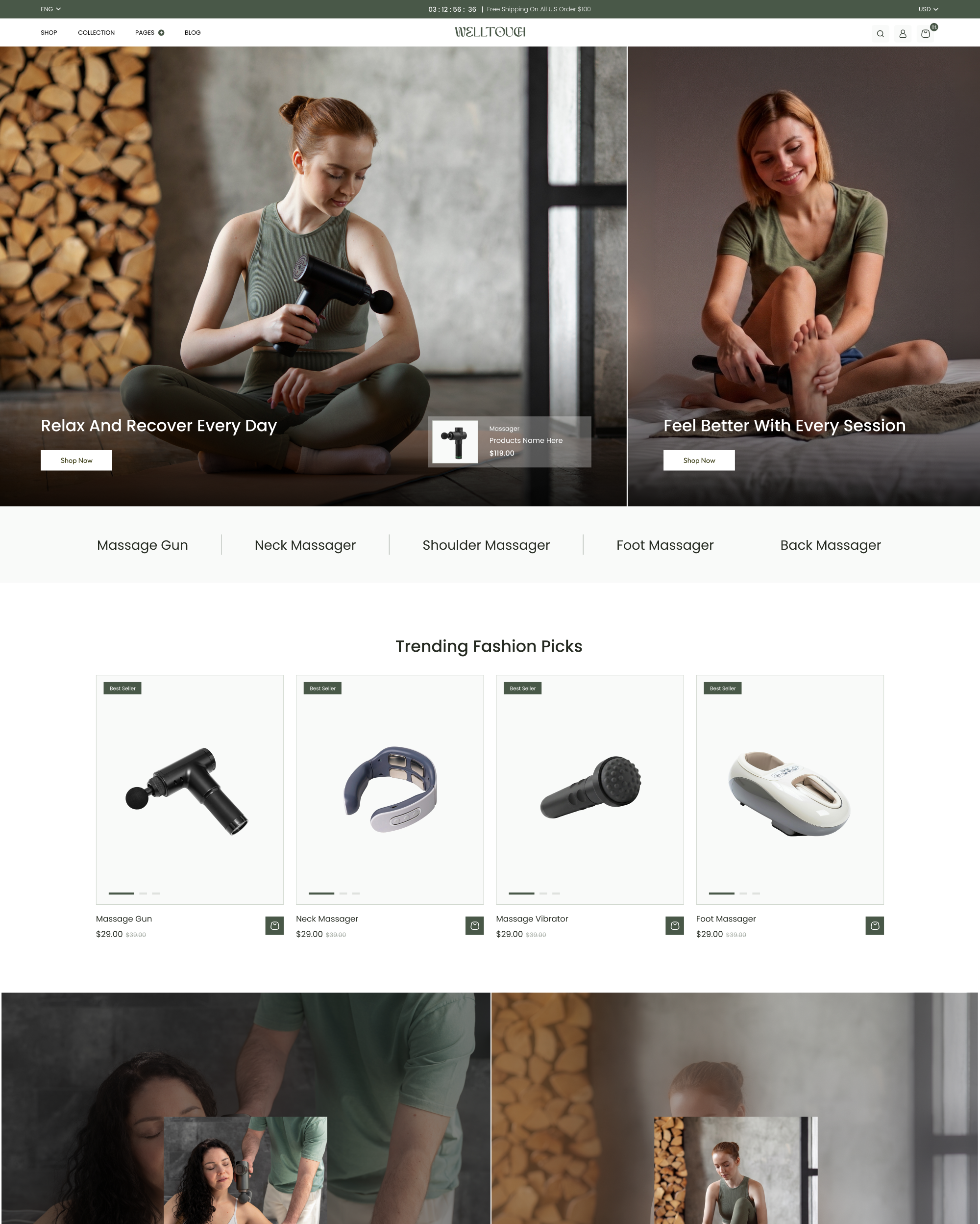Endurance Wellness Shopify Theme