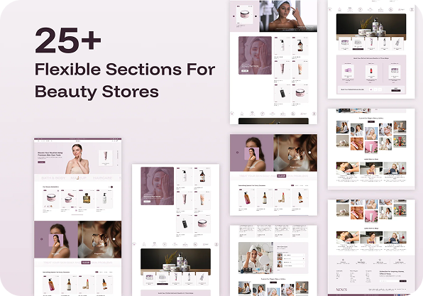 25+ Flexible Beauty Sections