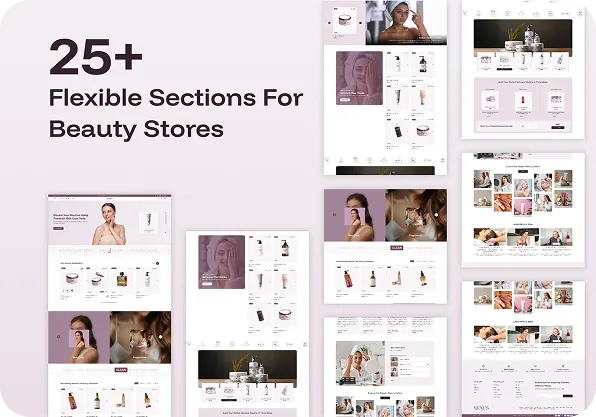 25+ Flexible Beauty Sections