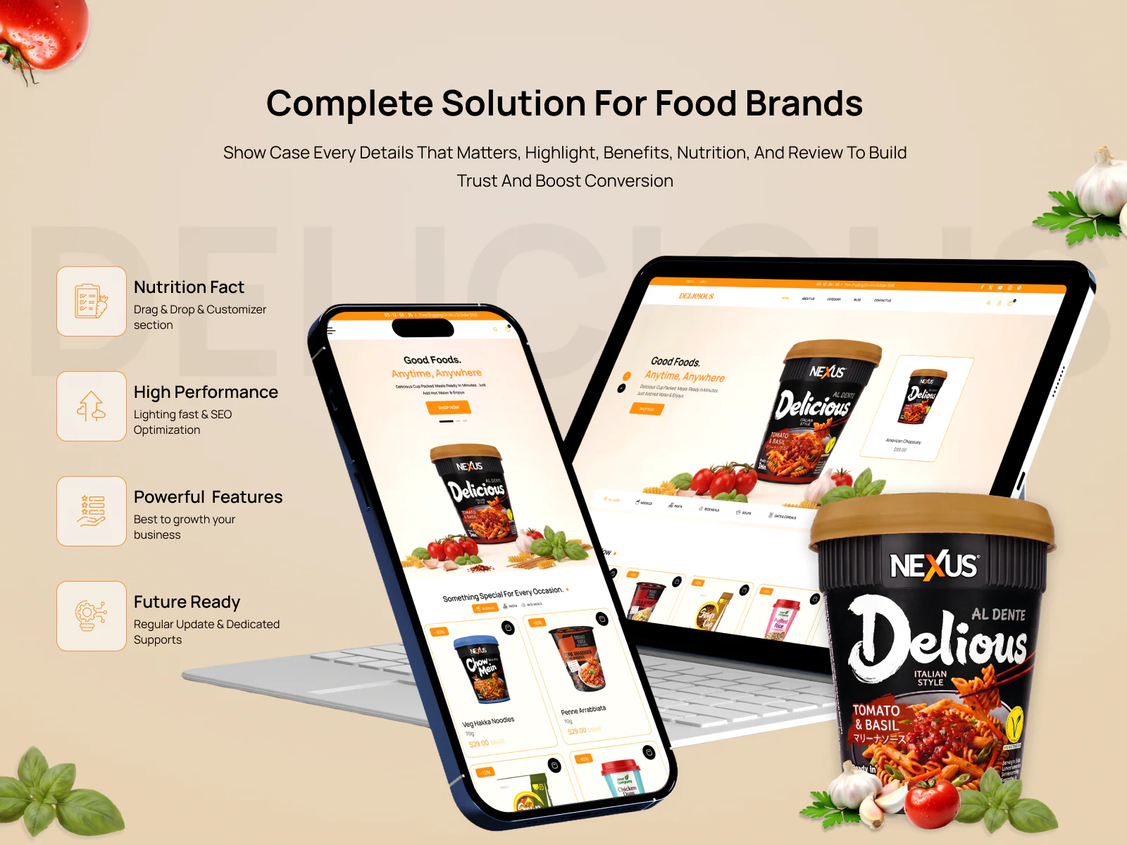 Mobile-First Food Shopping