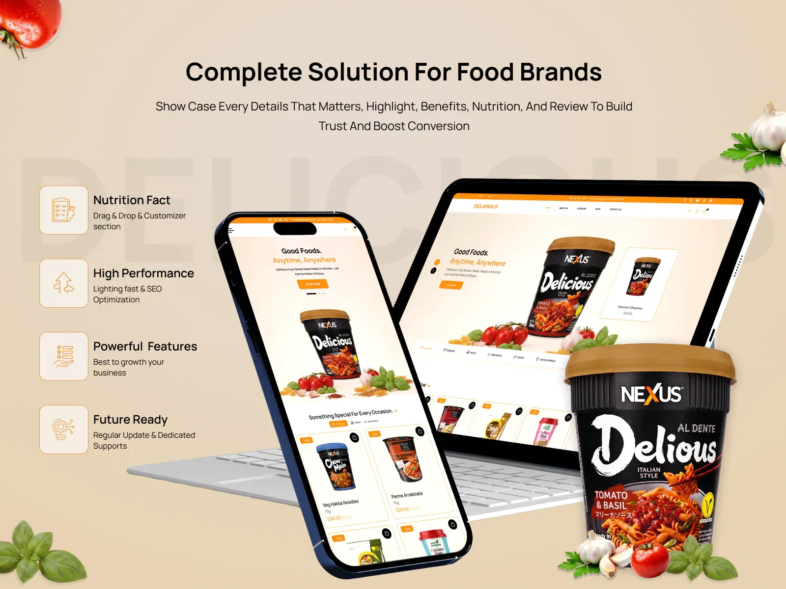 Mobile-First Food Shopping
