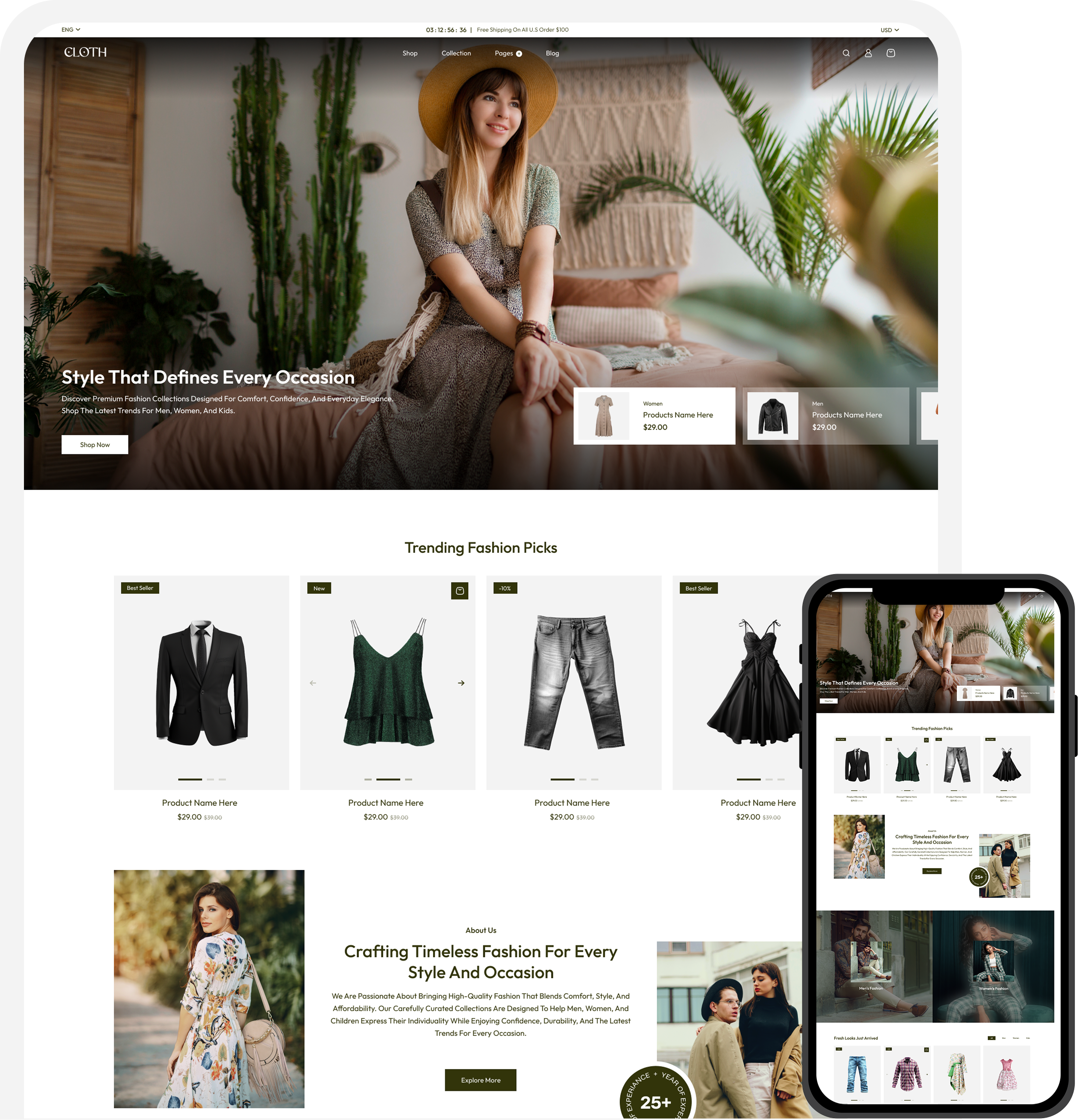 Vestra Fashion Shopify Theme