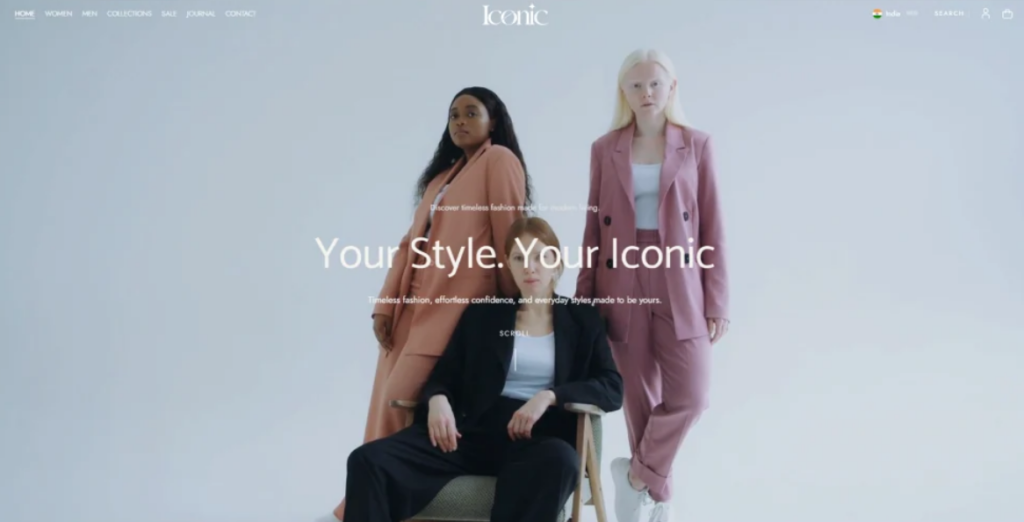 Iconic Shopify Theme