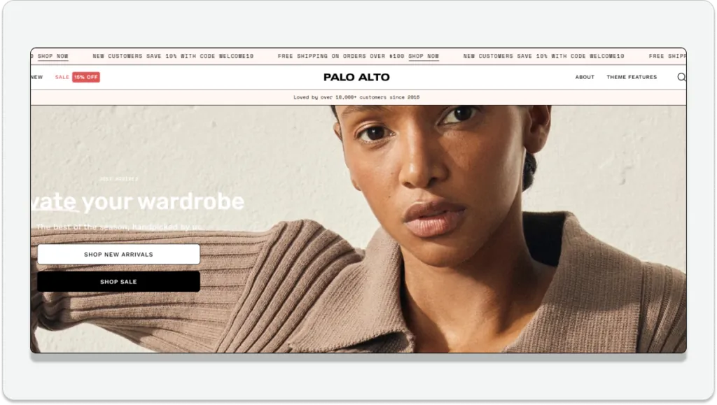 palo Alto Shopify Theme