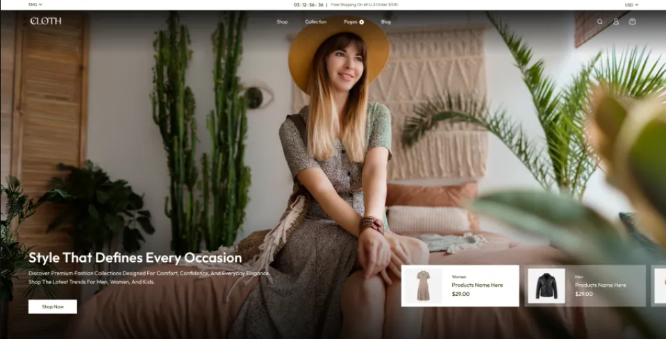 Vestra Fashion Shopify Theme