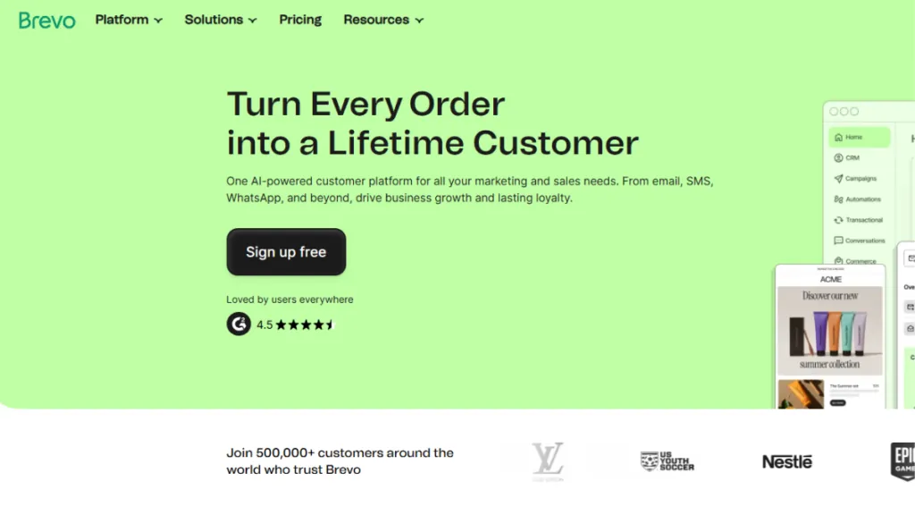 Brevo PushOwl: Email, Push, SMS
