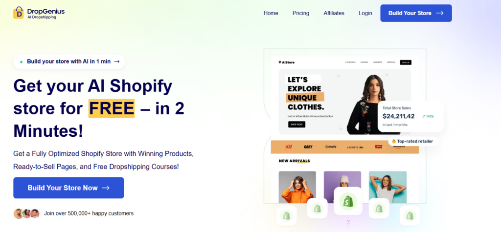 Dropshipping: AI Store Builder