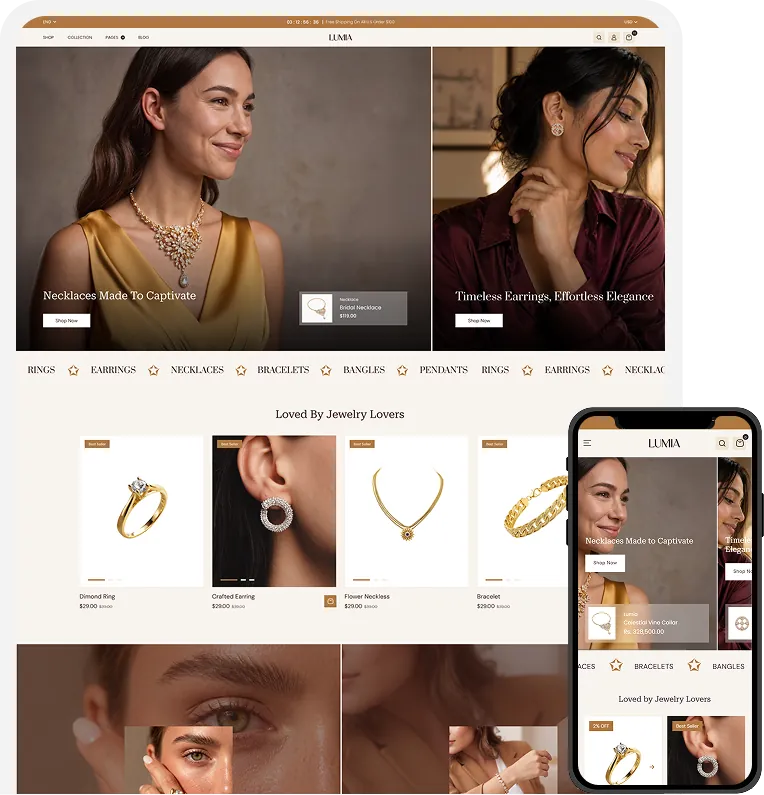 Lumia Jewelry Shopify Theme