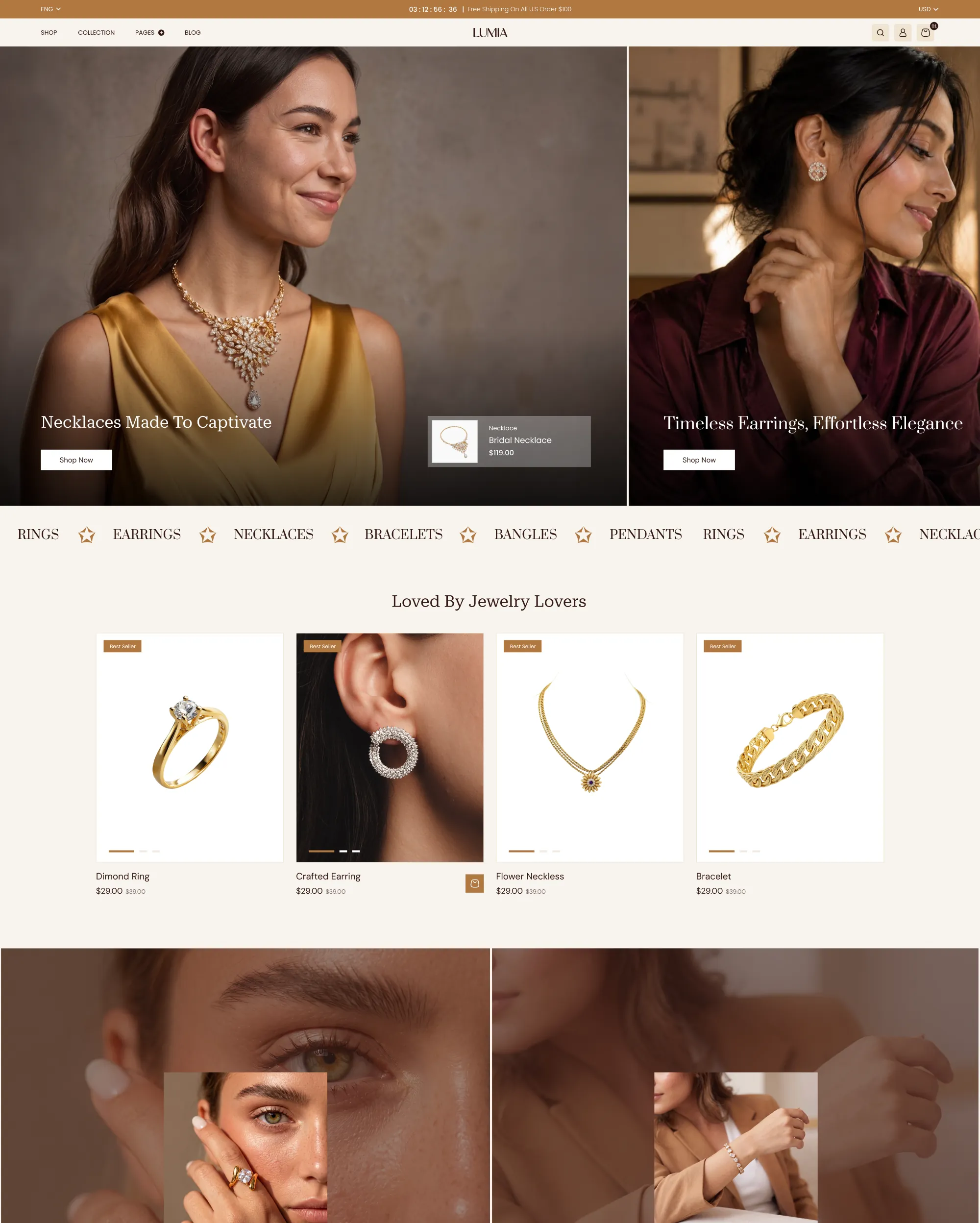 Lumia Jewelry Shopify Theme