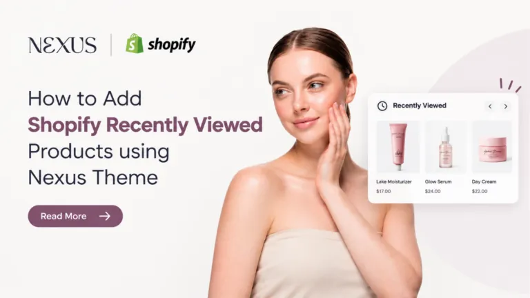 Shopify Recently Viewed
