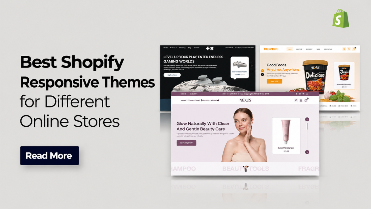 Best Shopify Responsive Themes for Different Online Stores