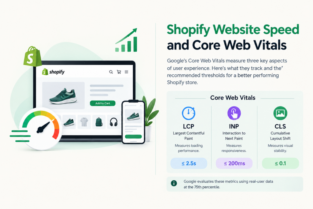Improve Shopify Website Speed and Core Web Vitals