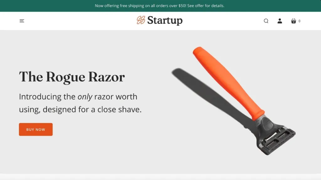 Startup Shopify Theme